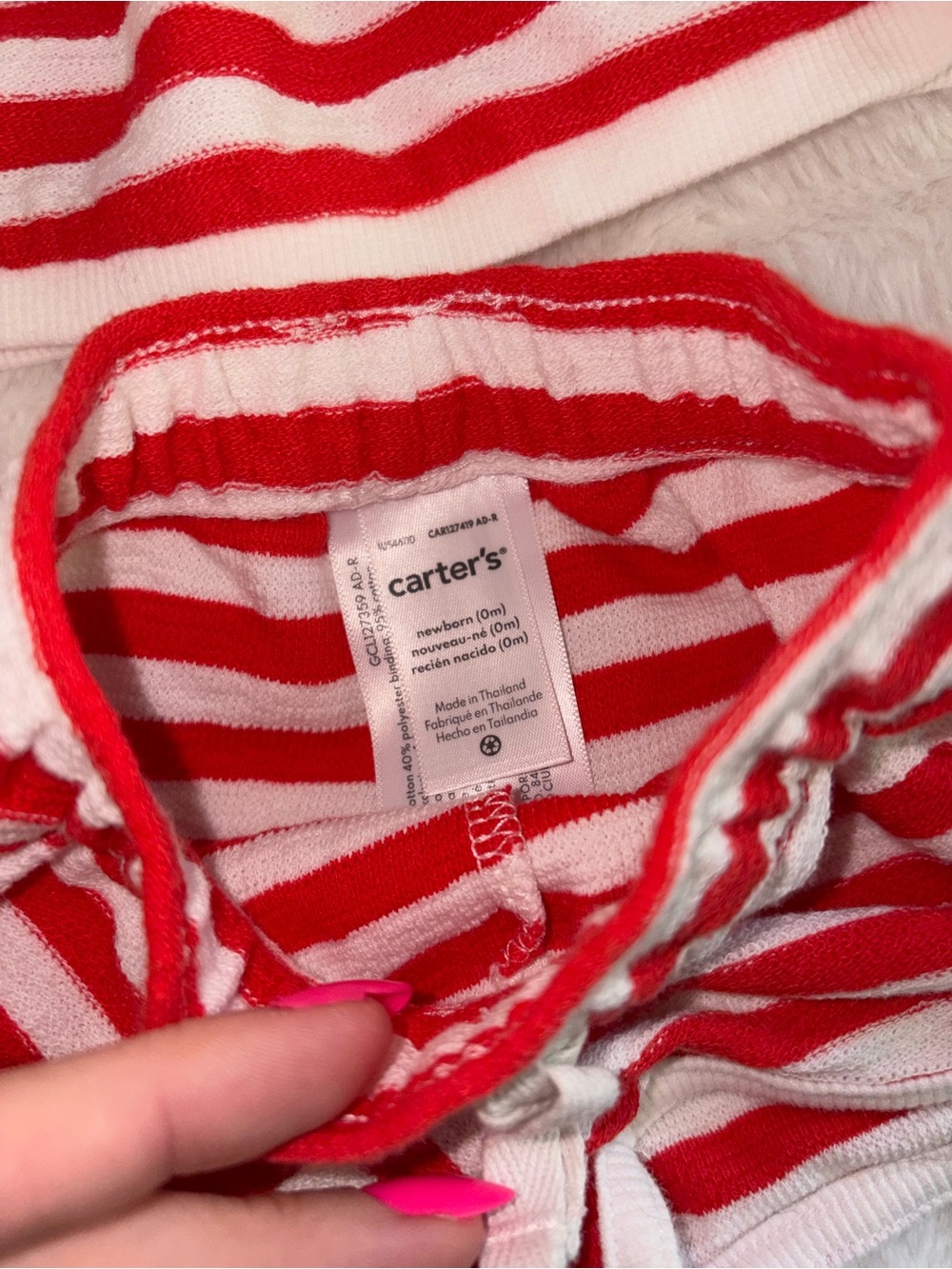 Carter’s Sweatshirt/Shorts - Picture 3 of 3